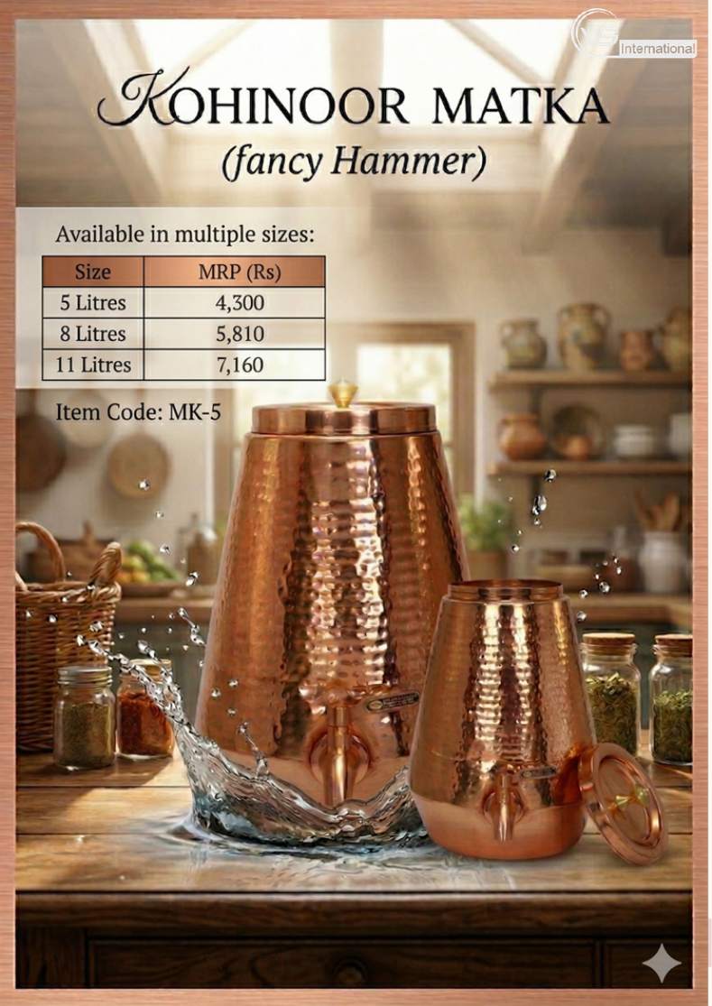 Kohinoor Matka (Fancy Hammer)