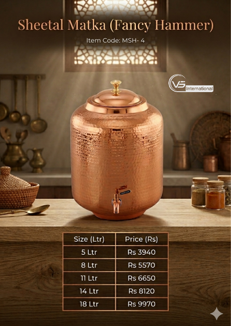 Sheetal Matka (Fancy Hammer)