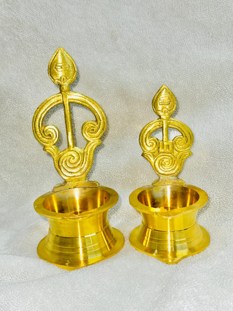 Brass Wall Hanging Diya